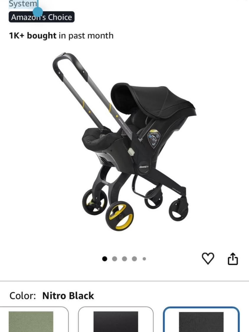 Doona Car Seat & Stroller
BRAND NEW!!!